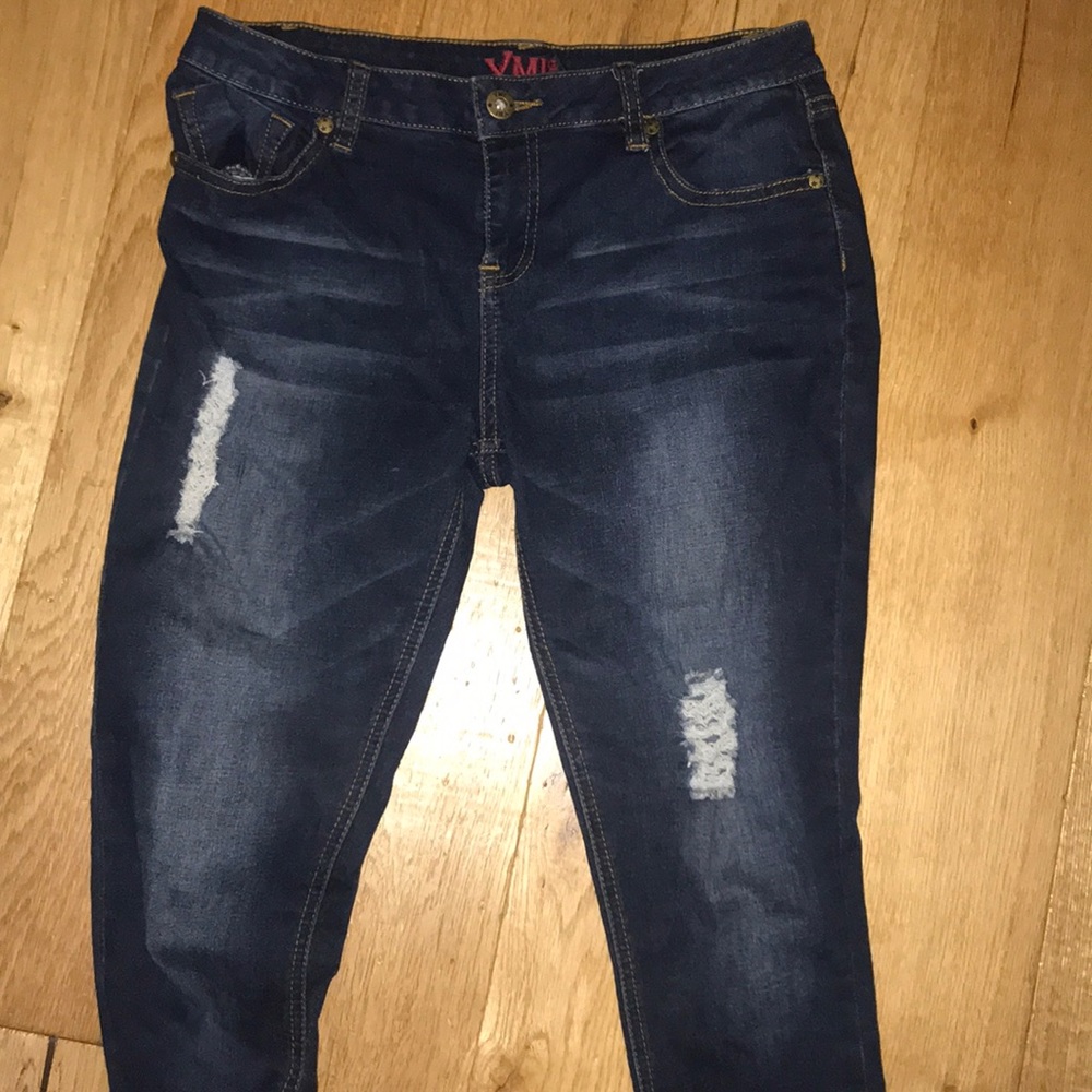 dark wash kids jeans